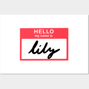 Hello, my name is Lily Posters and Art